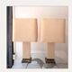 Paire de lampes Jean Claude Mahey