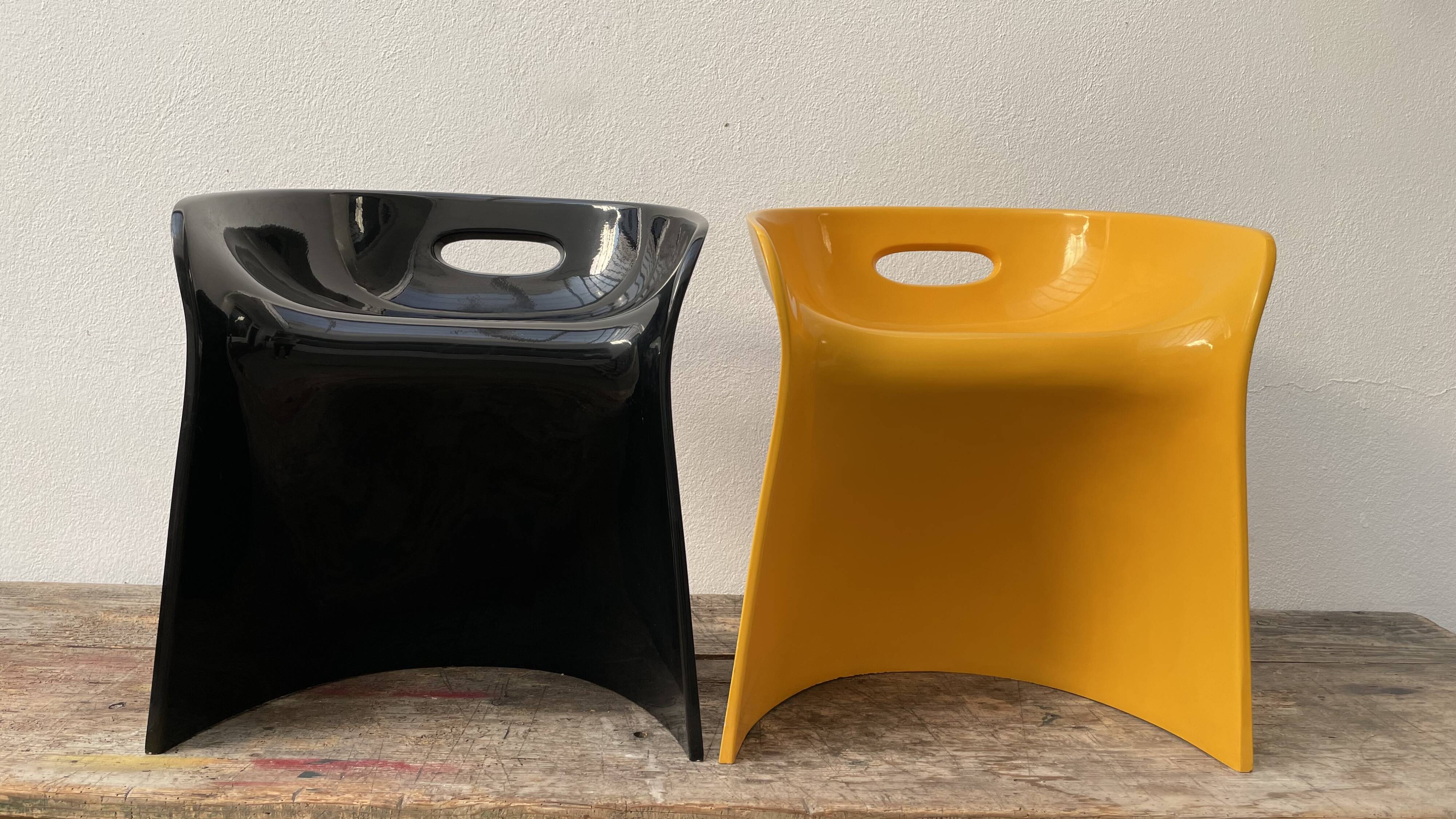 Paire de chaises « Bowl-chairs » design