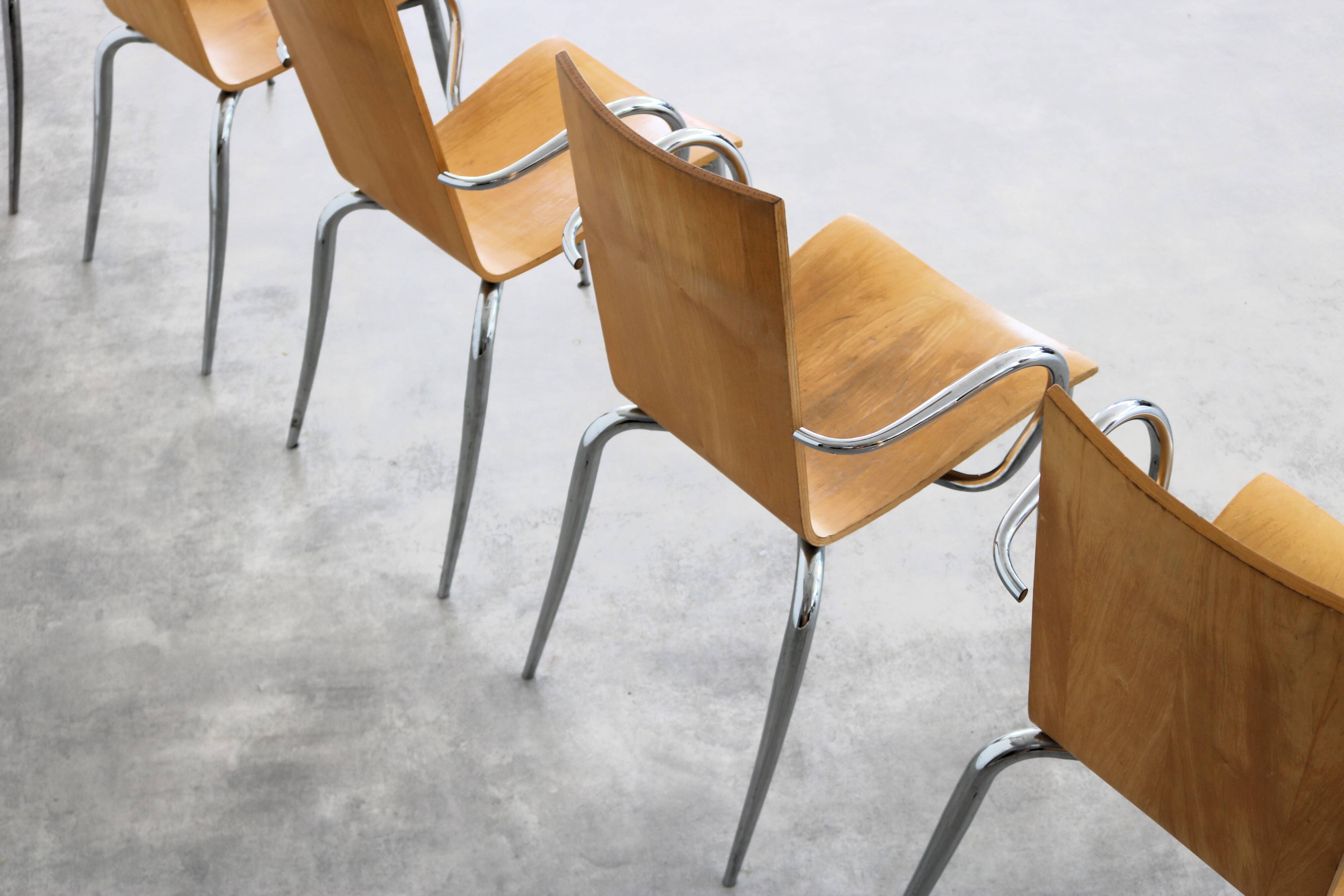 3 chaises vintage | Philippe Starck | Olly Tango