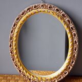 Antique stucco mirror