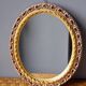 Antique stucco mirror
