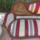 Seat fabrics and caning
