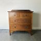Antique Edwardian inlaid mahogany 5 drawer chest c.1900