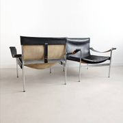 Lot de 2 chaises longues « D99 » par Hans Könecke pour Tecta années 1960