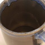 Duo de tasses, mug en grès anglais émaillé artisanal. Belle taille