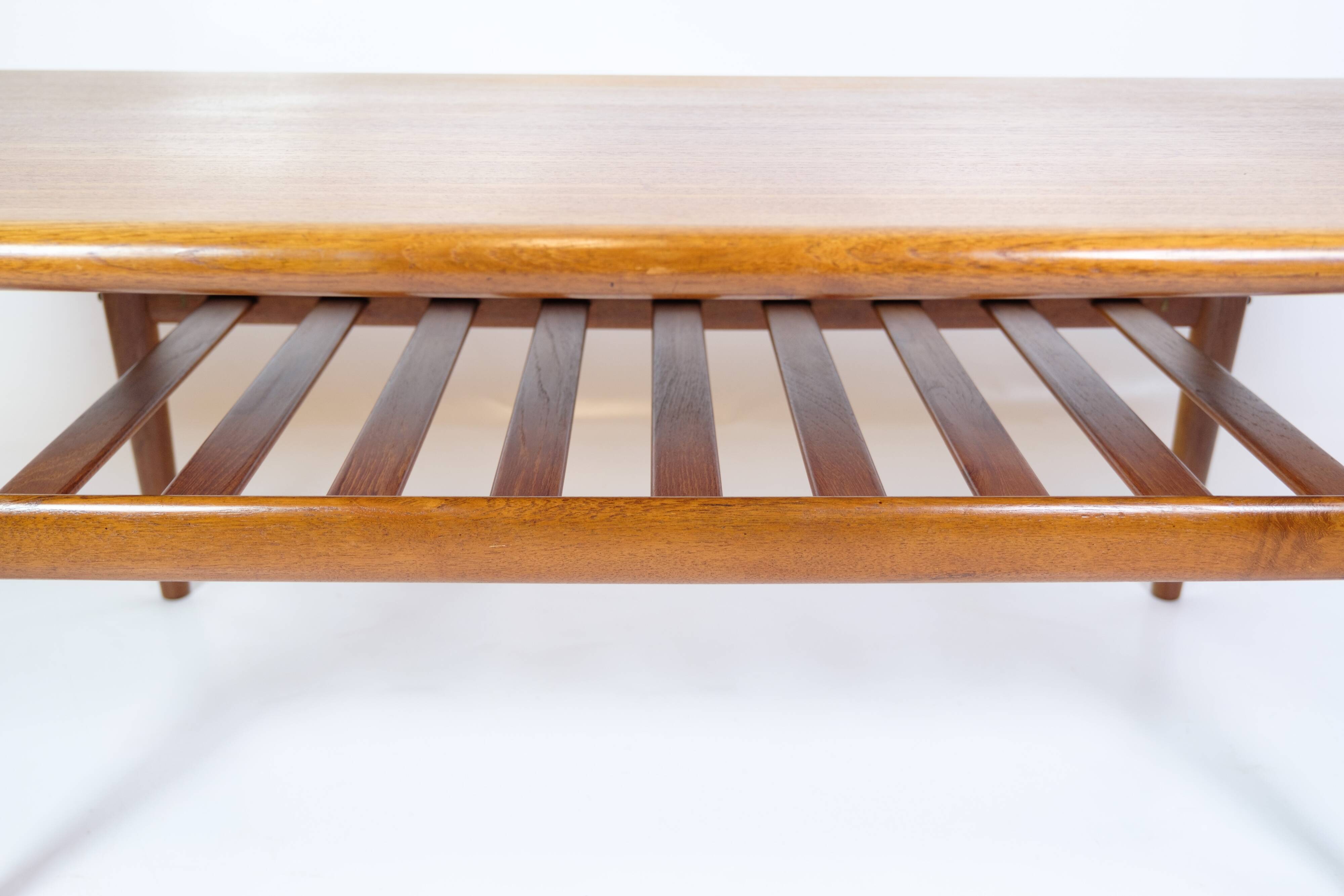 Coffe Table Made In Teak By Grete Jalk For Glostrup Furniture From 1960s
