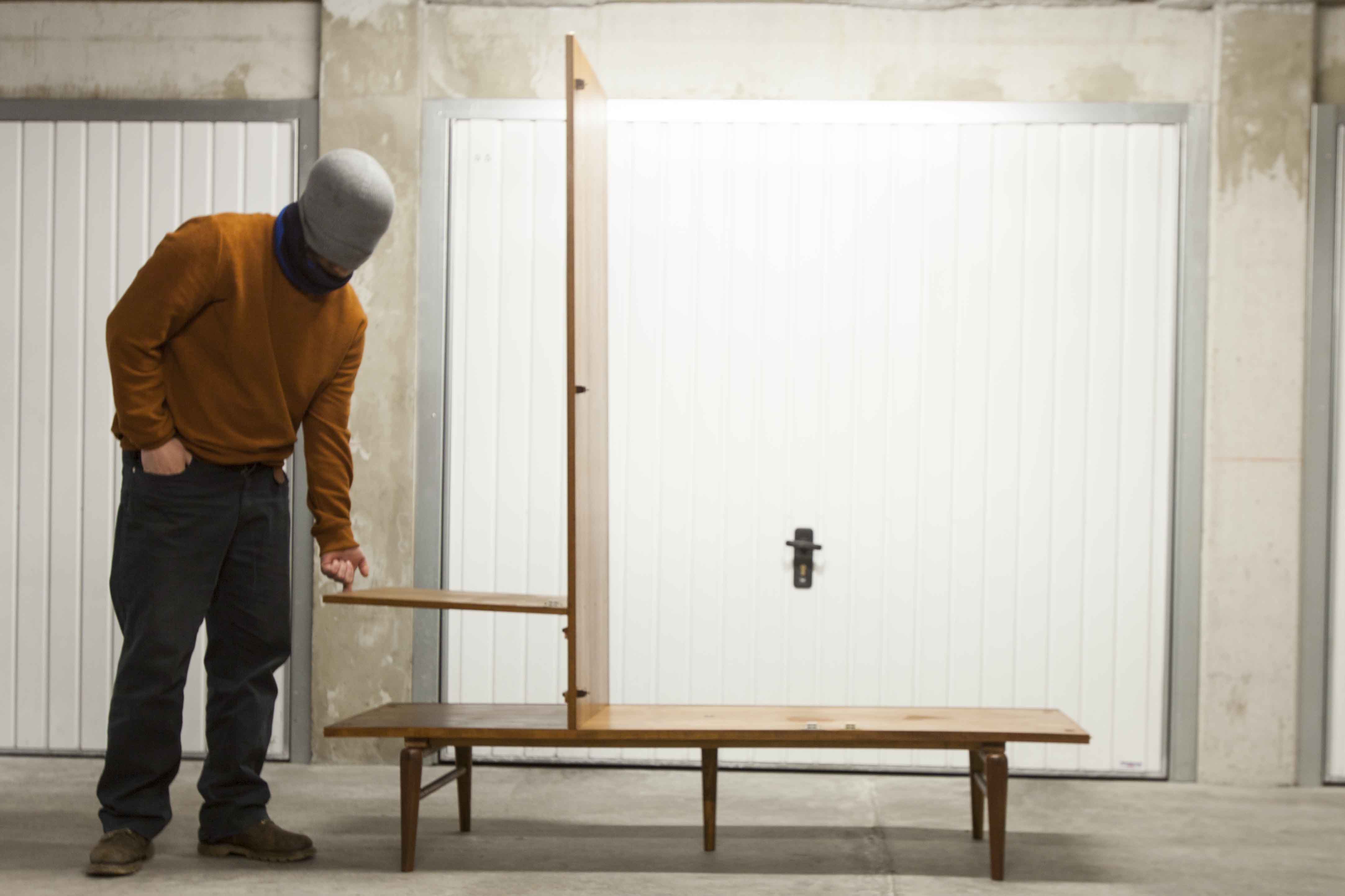 Armoire teck des années 60 Simat Meubles