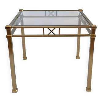 Beautiful square gold coffee table Orsenigo Italy collection 'Art Deco'