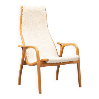 Scandinavian Lamino model armchair by Yngve Ekstrom