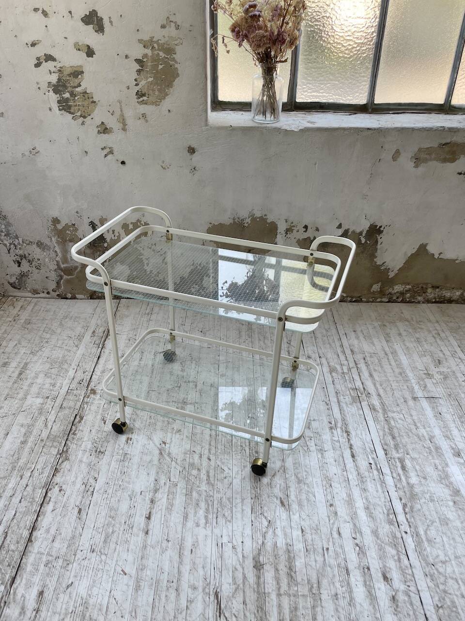 80s serving trolley