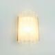 Mid Century Modern Ice Glass Wall Light From Doria, Germany, 1960s