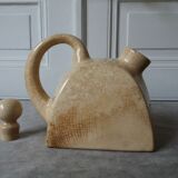 Modernist teapot art deco in stoneware
