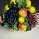 Majolica ceramic Italian fruit piece