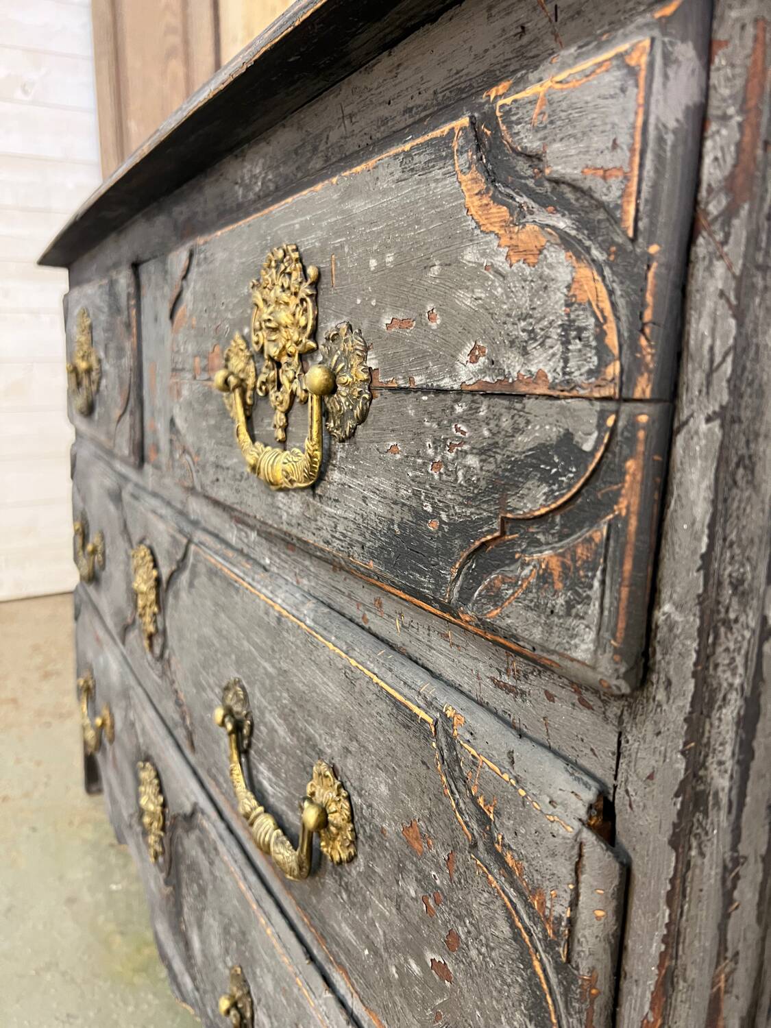 18th century patinated chest of drawers