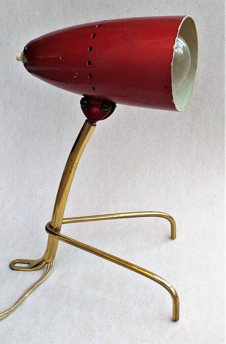 Vintage Lamp • Wall Lamp • Cocotte • Rupert Nikoll • 1950