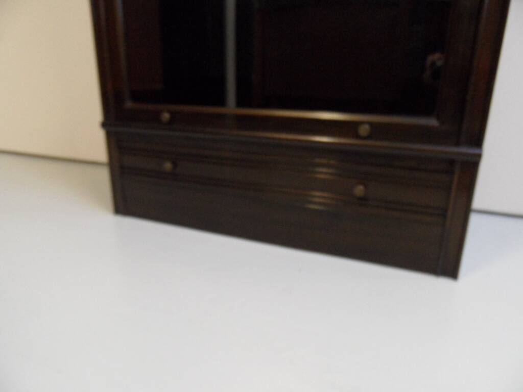 Vintage mahogany stackable bookcase 1960's