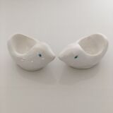Pair of bird egg cups