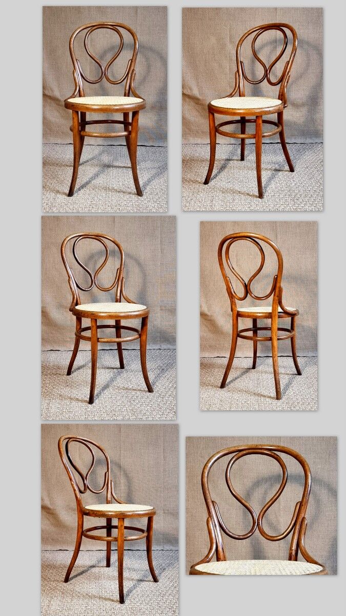 Chaise bistrot n°20 "Omega" fin XIXe