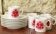 Lot de 6 tasses à café et 6 sous tasse thomas germany .