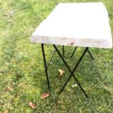 Solid wooden console