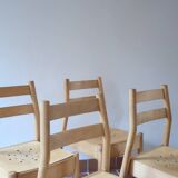 4 90's Scandinavian chairs