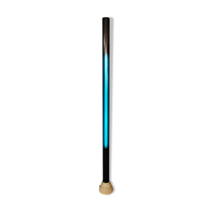 Lampadaire travertin - plexiglas
