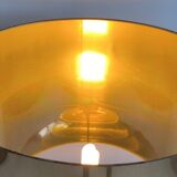 Magnificent large Italian lamp from the 1960s, ceramic / gold.