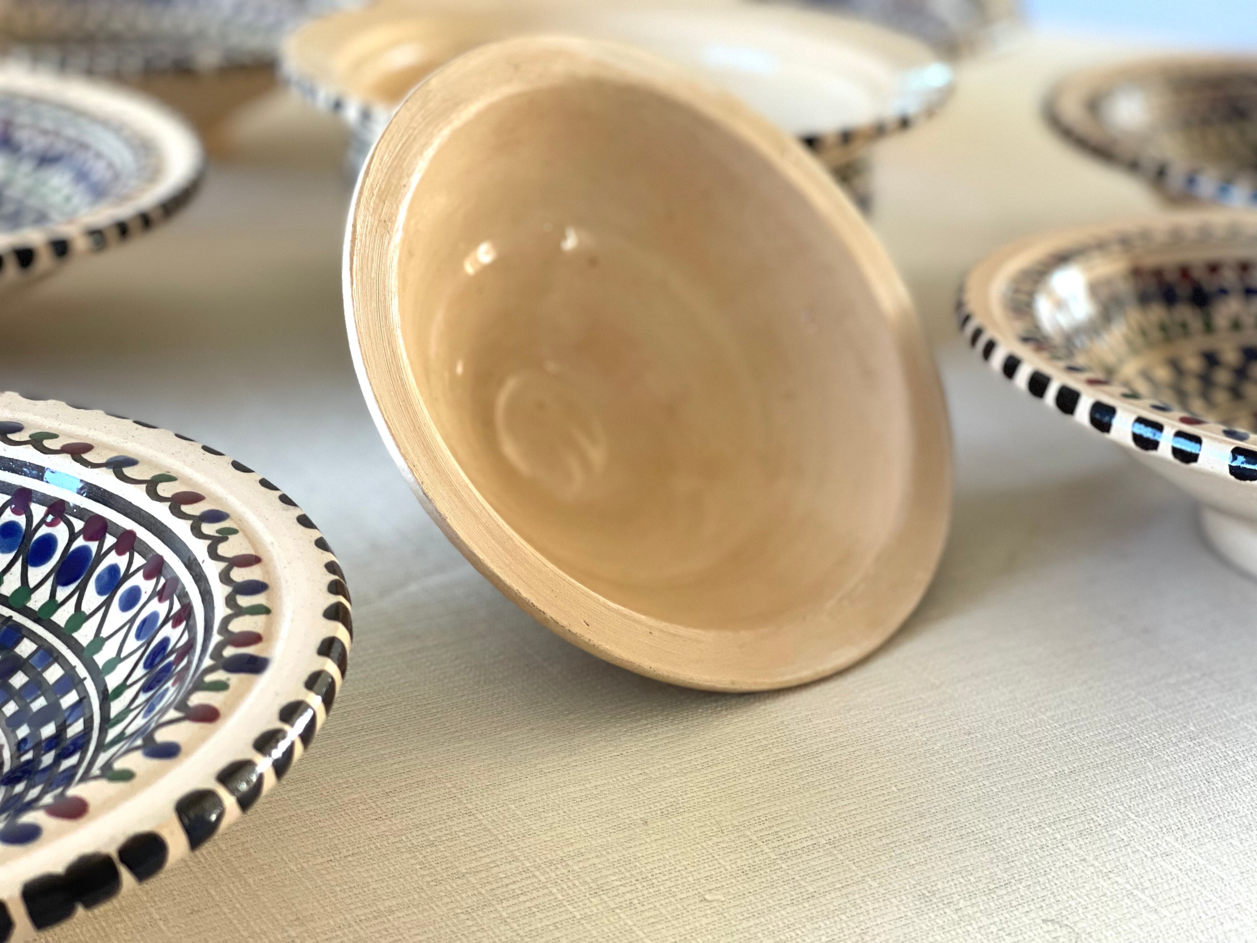 Artisanal Moroccan Dish Service 8 pieces