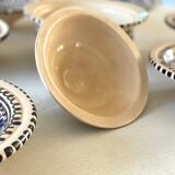 Artisanal Moroccan Dish Service 8 pieces