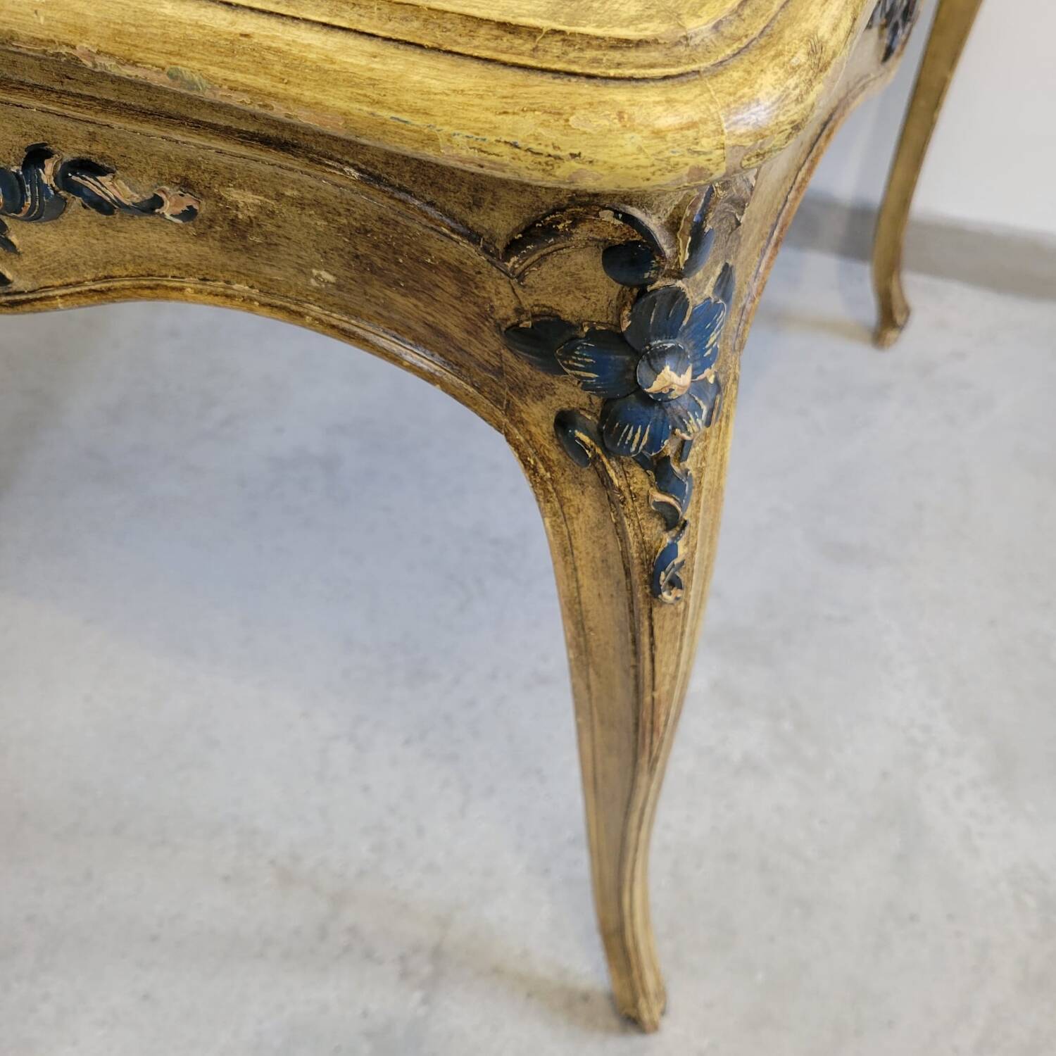 Antique gaming table in Louis XV style