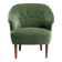 Carl Malmsten Swedish Lounge Chair, 1950s, in Mohair Velvet by Chase Erwin