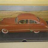 Lot of 5 Tintin collection cars, 1/43rd, original cases