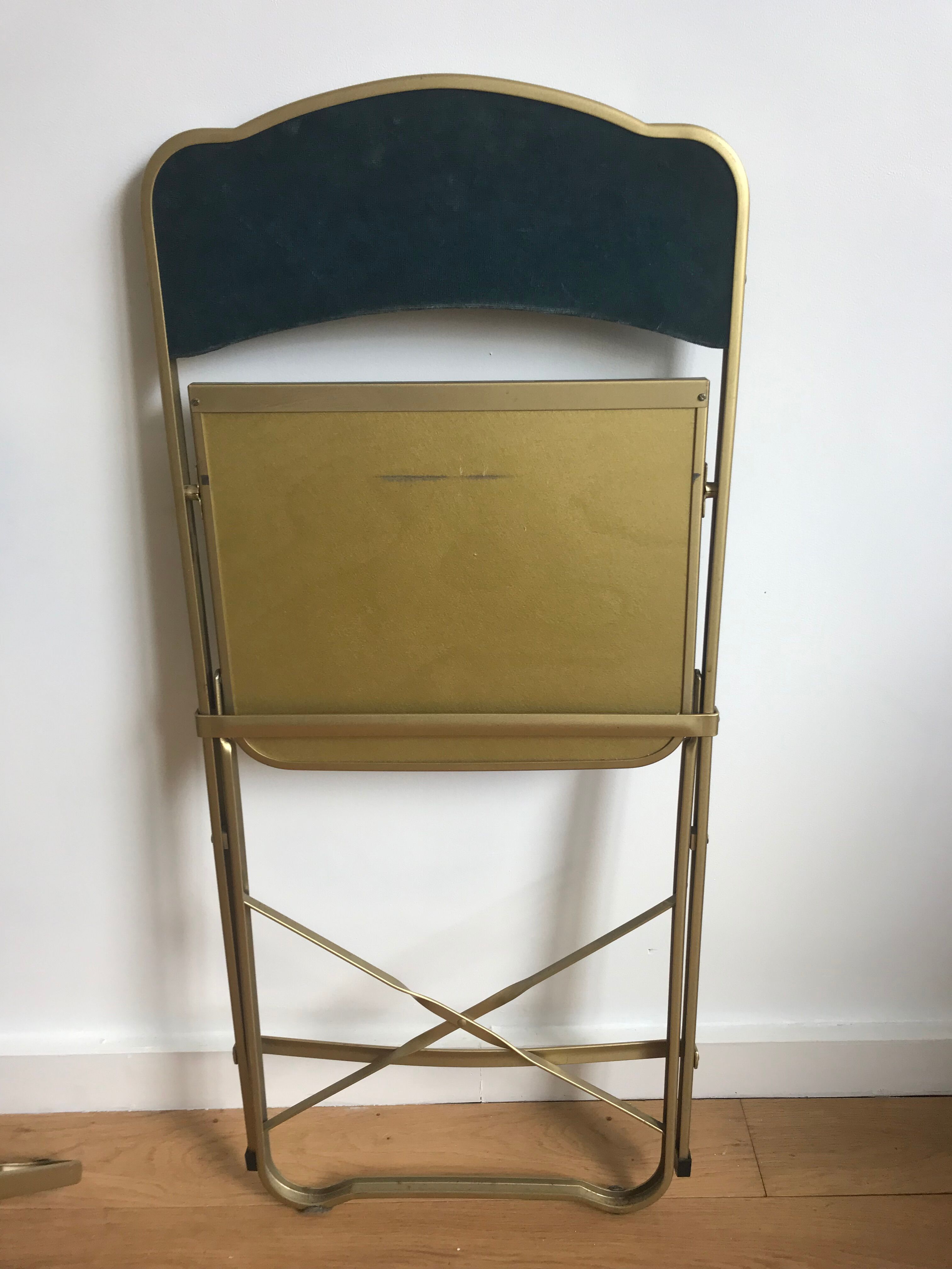 Pair of folding chairs
