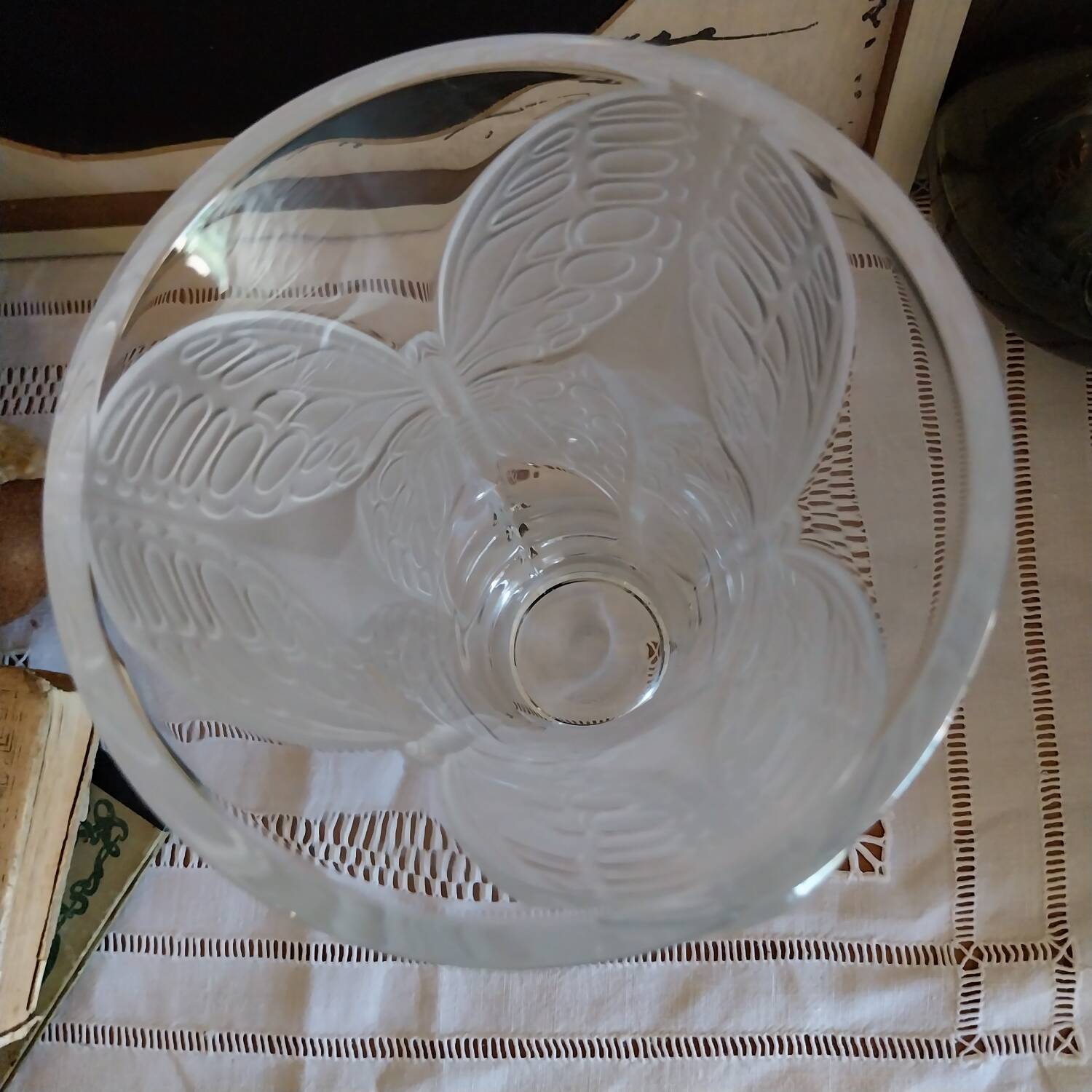 Vintage Arques crystal vase