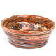 Terracotta cup in mixed earth