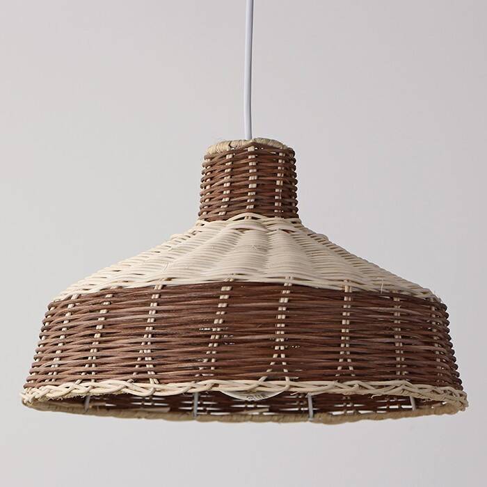 Handmade Woven Rattan Pendant Light