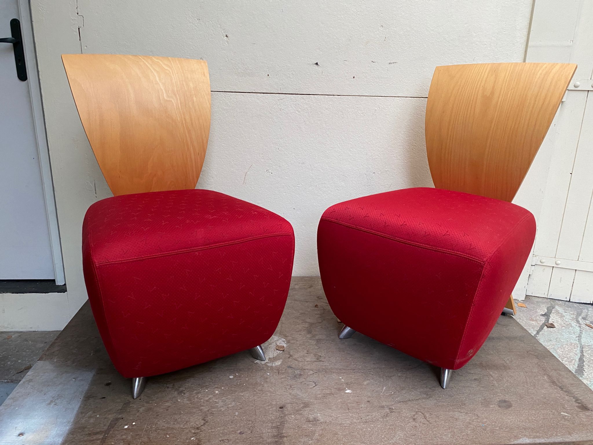 Pair of chairs by Dietmar Sharping