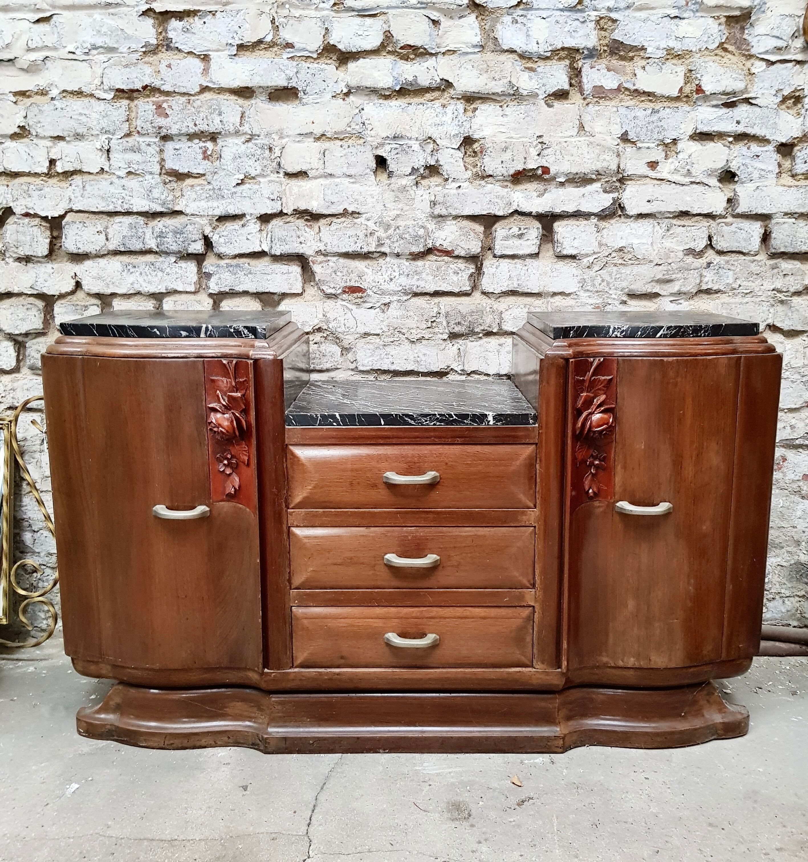 Buffet enfilade art deco