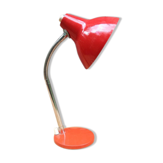 Lampe de bureau articulée rouge