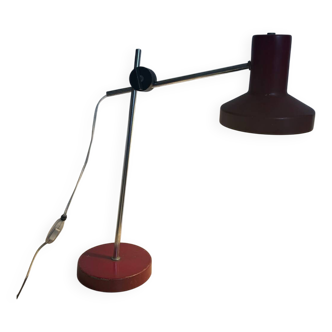 Metal desk lamp, 70s