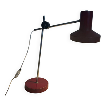 Metal desk lamp, 70s