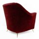 Pair of mid-century modern Italian armchairs for Ariberto Colombo