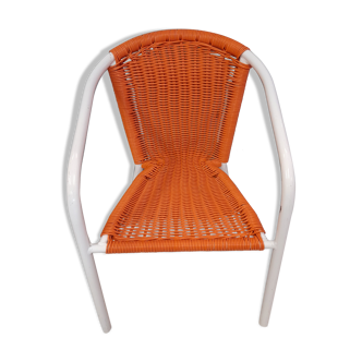 Vintage scoubidoo armchair for children