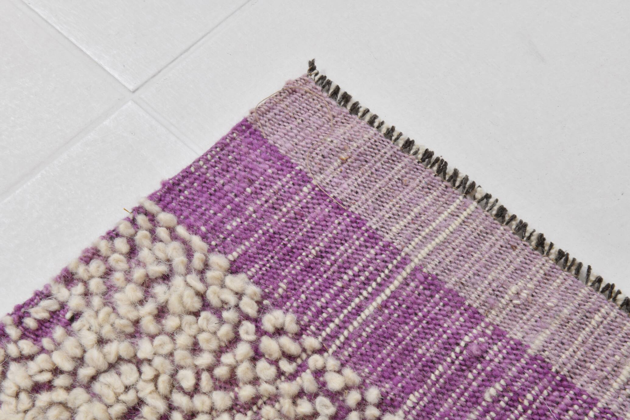 2x6 Modern Pink Vintage Runner Rug, 68x178Cm