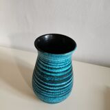 Blue ceramic vase Accolay