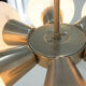 Space age chandelier by Kamenicky Senov, 1970s