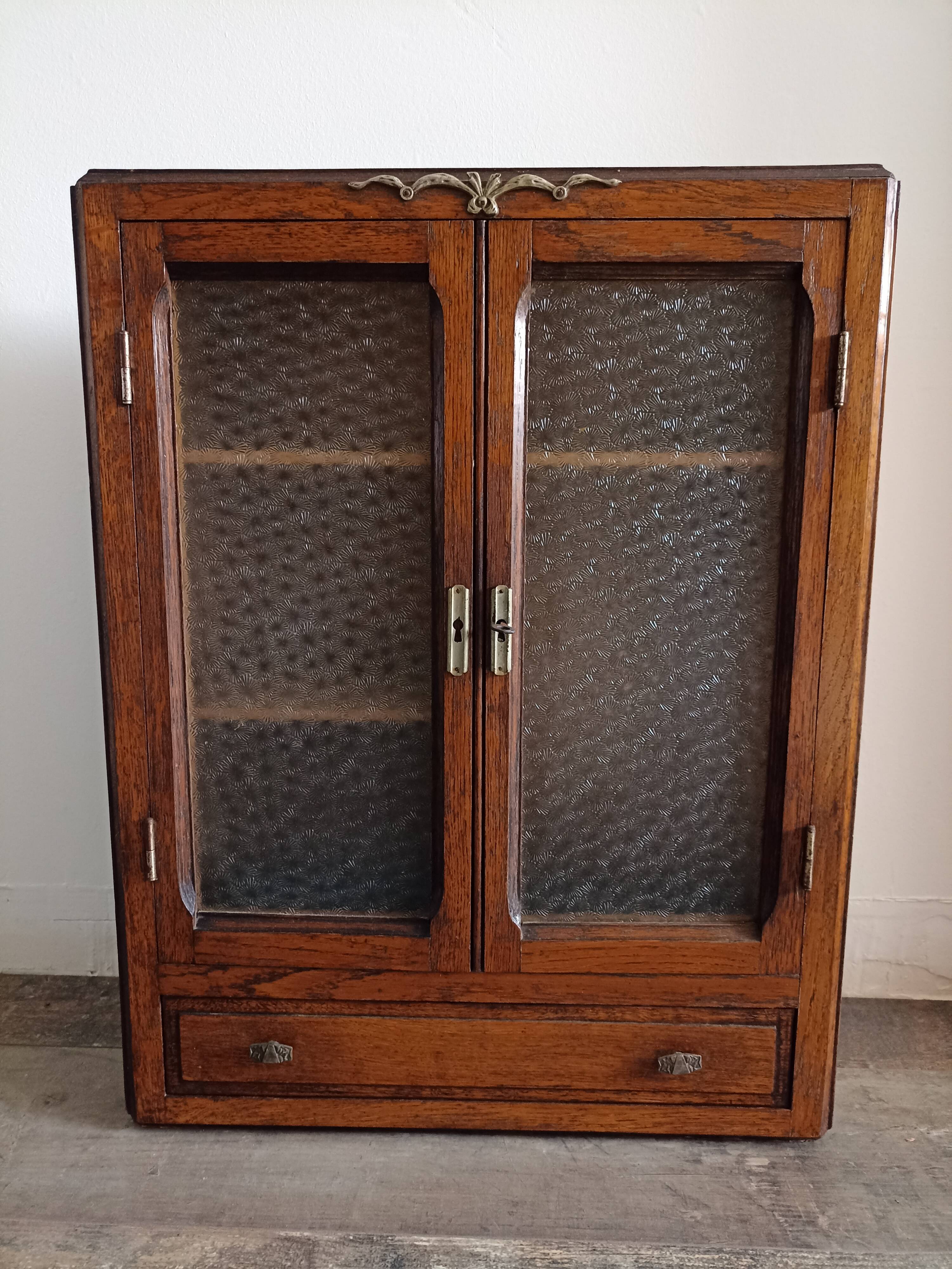 Vintage toilet cabinet