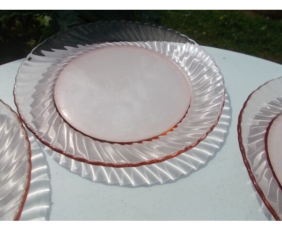 6 Arcoroc France Dessert Plates Selency 6 Arcoroc France Dessert Plates Selency