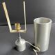 Lampe de table 1970 – Alu brossé