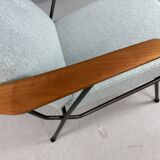 Fauteuil Koene Oberman avec accoudoirs en teck pour Gelderland, 1954